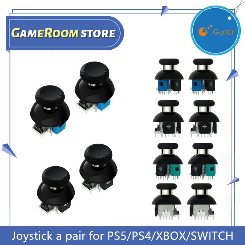 Gulikit NS55 720 ° Регулируемый натяжной джойстик TMR для контроллера Switch Pro PS5, PS4, Xbox Series, конструкция низкой мощности для ремонта
Gulikit NS55 720 ° Регулируемый натяжной джойстик TMR для контроллера Switch Pro PS5, PS4, Xbox Series, конструкция низкой мощности для ремонта