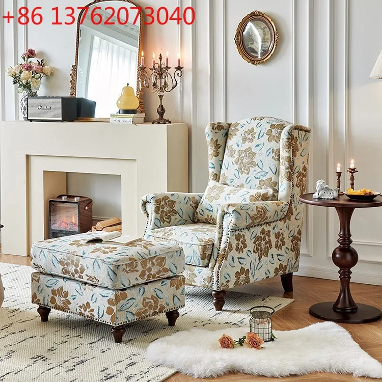 XX Fabric Tiger Chair American Retro Living Room Sofa Foot Support Stool
XX Fabric Tiger Chair American Retro Living Room Sofa Foot Support Stool