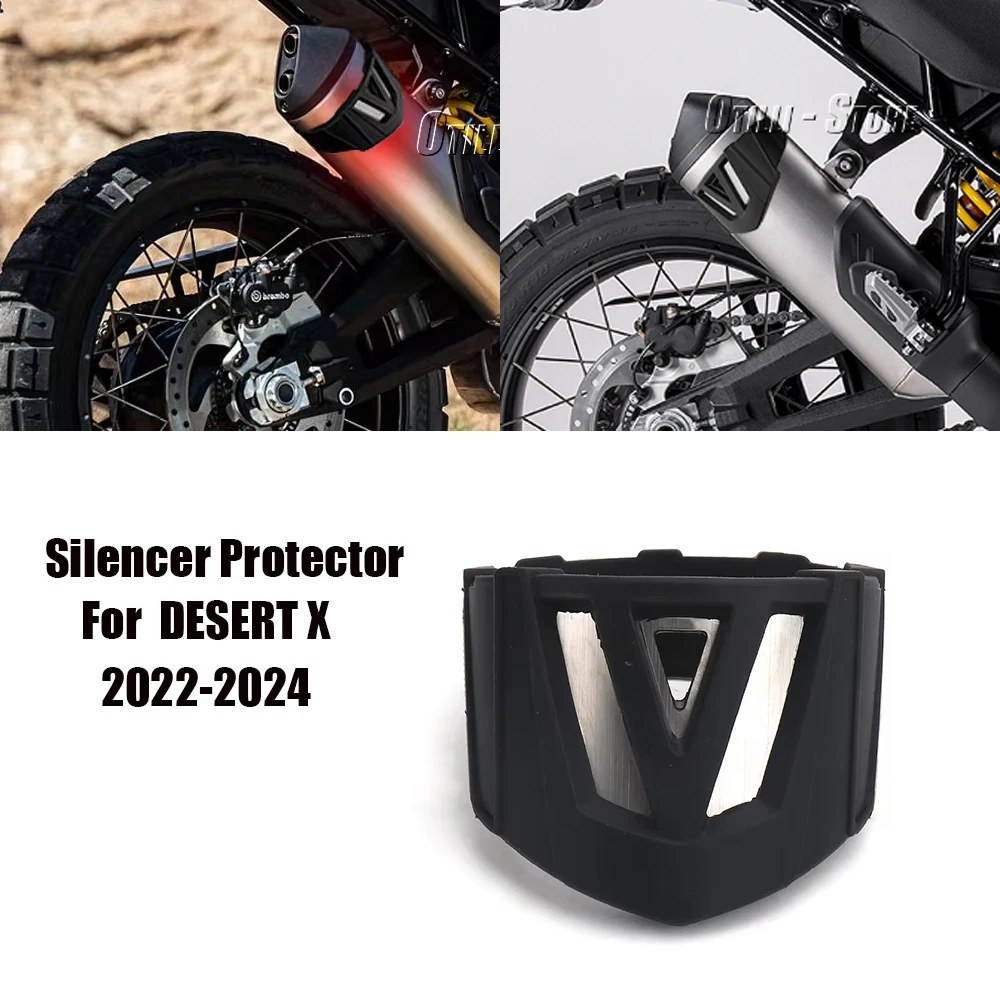 Motorcycle Accessories Exhaust Shield Muffler Pipe Cover Protector For DUCATI DESERT X Desert X DesertX Rally 2022 2023 2024
Motorcycle Accessories Exhaust Shield Muffler Pipe Cover Protector For DUCATI DESERT X Desert X DesertX Rally 2022 2023 2024