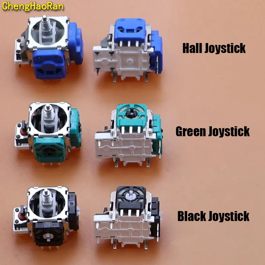 2pcs Blue Hall Effect Electromagnetic Rocker Green Black Original Analog Thumb Sticks Joystick For Xbox One Elite 2 Controller
2pcs Blue Hall Effect Electromagnetic Rocker Green Black Original Analog Thumb Sticks Joystick For Xbox One Elite 2 Controller