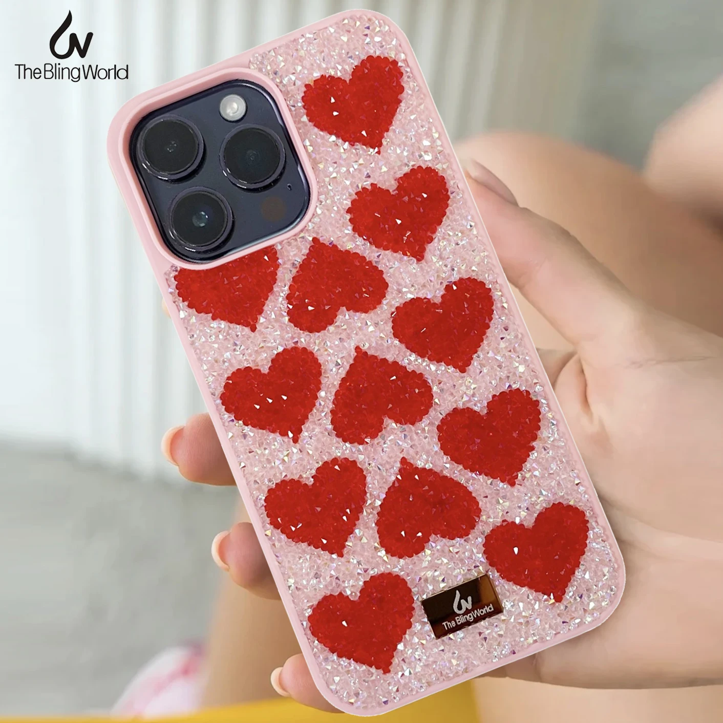 Luxury Diamond Phone Cover For Apple Iphone 16 15 14 13 12 Pro Max Fashion Ladies Love Heart Rhinestone Glitter Shockproof Case
Luxury Diamond Phone Cover For Apple Iphone 16 15 14 13 12 Pro Max Fashion Ladies Love Heart Rhinestone Glitter Shockproof Case