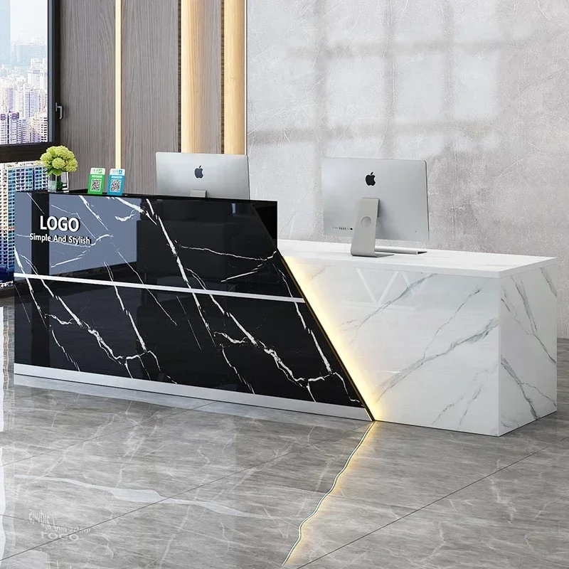Modern Customization Reception Desks Salon Premium Bar Unique Reception Desks Beauty Recepción Negocio Commercial Furniture
Modern Customization Reception Desks Salon Premium Bar Unique Reception Desks Beauty Recepción Negocio Commercial Furniture