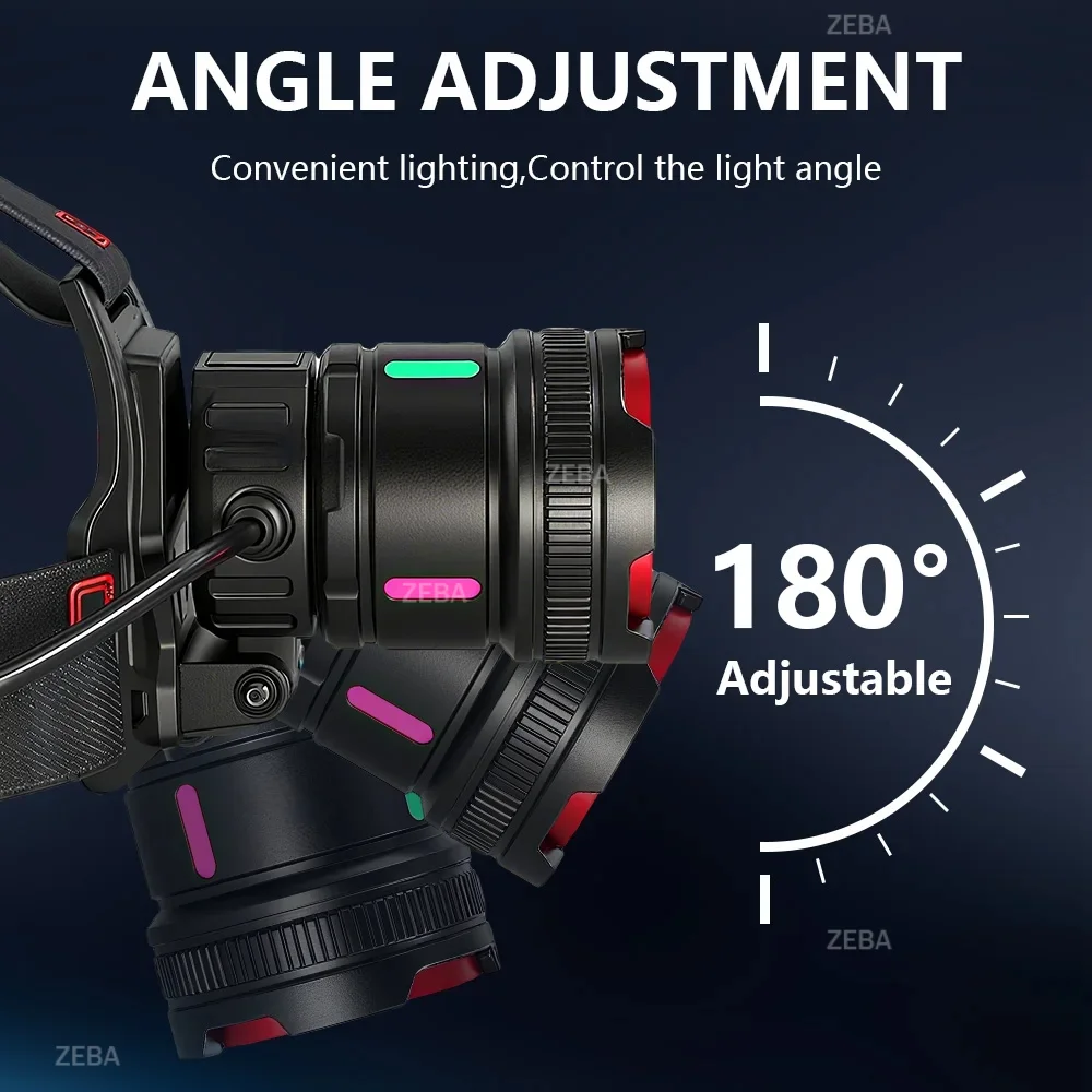 5600000LM Ultra Powerful Headlight IR Sensor Headlamp Super Bright Head LED Light Long Shot 4000M Outdoor Head Flashlight 18650
5600000LM Ultra Powerful Headlight IR Sensor Headlamp Super Bright Head LED Light Long Shot 4000M Outdoor Head Flashlight 18650