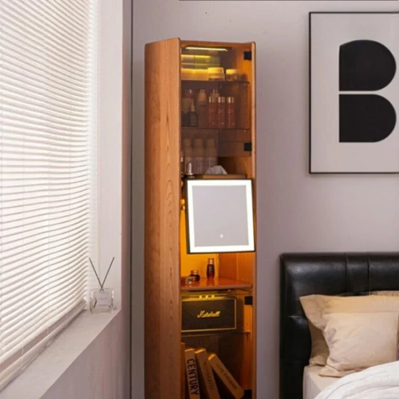 Full mirror dresser integrated bedroom solid wood rotating full-length mirror makeup table magazines storage bookcase porch
Full mirror dresser integrated bedroom solid wood rotating full-length mirror makeup table magazines storage bookcase porch