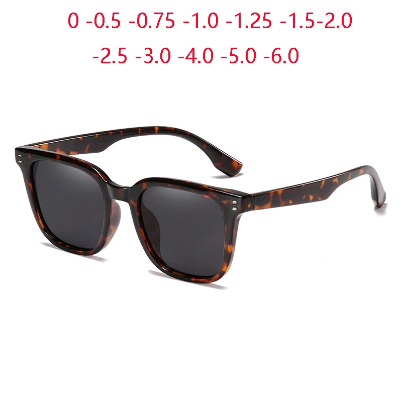 Leopard Frame Anti-Glare Nearsighted Sunglasses With Diopters TR90 UV400 Polarized Sunglasses Prescription 0 -0.5 -0.75 To -6.0
Leopard Frame Anti-Glare Nearsighted Sunglasses With Diopters TR90 UV400 Polarized Sunglasses Prescription 0 -0.5 -0.75 To -6.0