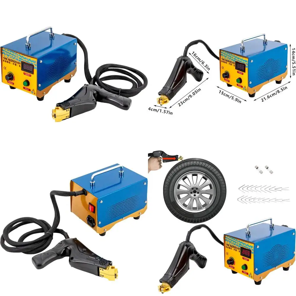 Professional 1000W 110V 60Hz Tire Groover with 20 Piece Cutting Blades for Tire Regrooving and Rubber Tire Grooving Tools
Professional 1000W 110V 60Hz Tire Groover with 20 Piece Cutting Blades for Tire Regrooving and Rubber Tire Grooving Tools