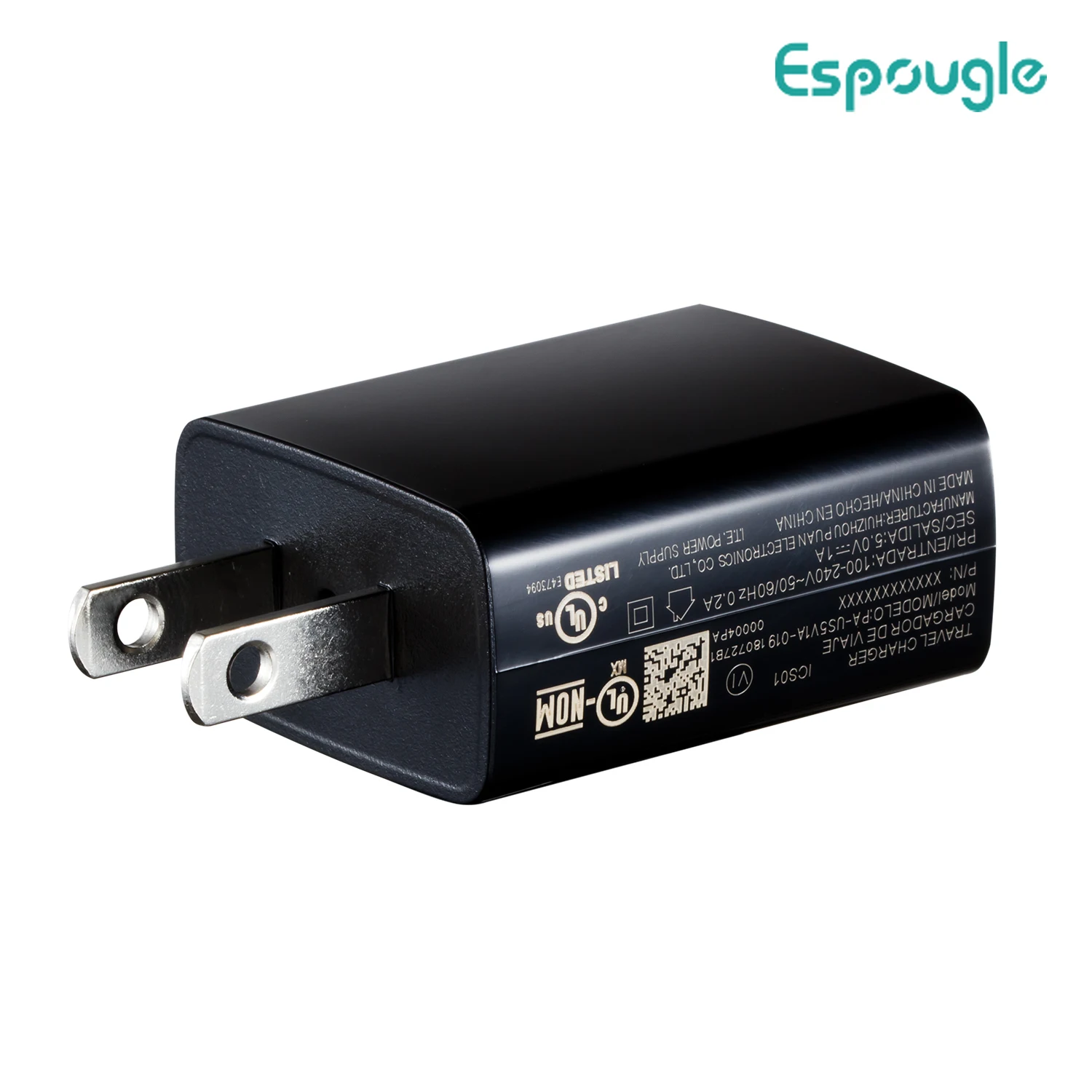 Новое универсальное сетевое зарядное устройство с американской вилкой и 1 USB-портом
Новое универсальное сетевое зарядное устройство с американской вилкой и 1 USB-портом