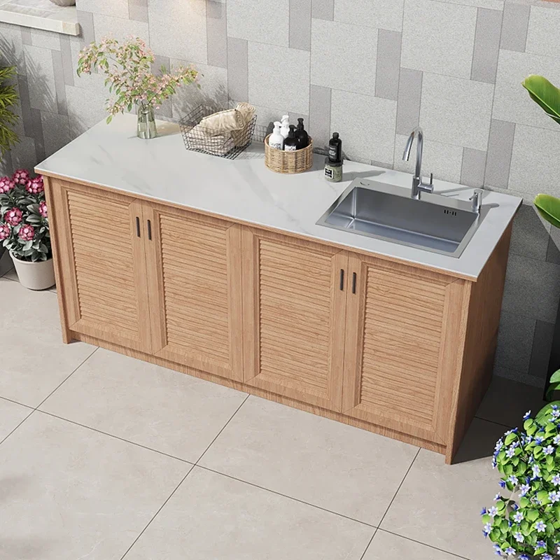 Outdoor garden balcony aluminum alloy storage cabinet wash basin cabinet sink integrated household courtyard waterproof rock
Outdoor garden balcony aluminum alloy storage cabinet wash basin cabinet sink integrated household courtyard waterproof rock