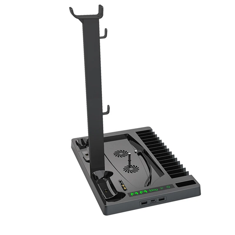 For PS5 Game Console Vertical Cooling Stand Controller Charging Dock Games Handle Storage Bracket
For PS5 Game Console Vertical Cooling Stand Controller Charging Dock Games Handle Storage Bracket