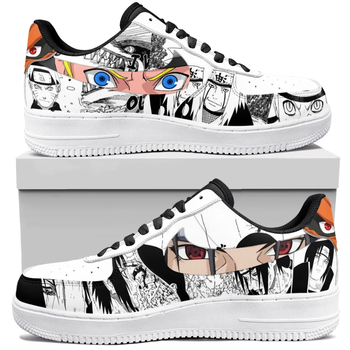 Naruto Anime Manga Print Casual Sneakers Men Women Classic Low Top Leather Shoes Uzumaki Sasuke Sharingan Custom Streetwear Cosp
Naruto Anime Manga Print Casual Sneakers Men Women Classic Low Top Leather Shoes Uzumaki Sasuke Sharingan Custom Streetwear Cosp