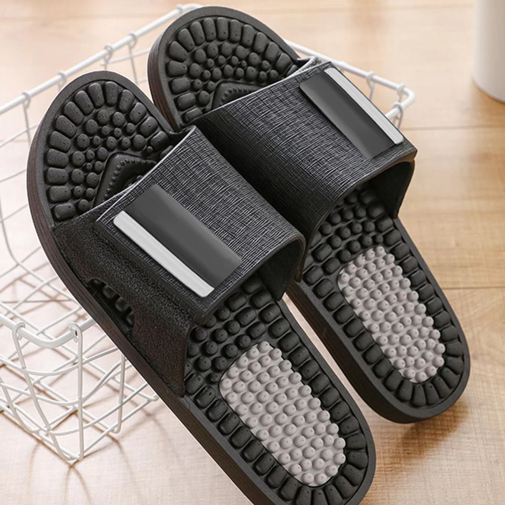 Massage Slippers Bath Anti Slip Shoes Women Men Black 42 43 Code Soft Sole Acupoint Bedroom Living Bathroom Balcony
Massage Slippers Bath Anti Slip Shoes Women Men Black 42 43 Code Soft Sole Acupoint Bedroom Living Bathroom Balcony