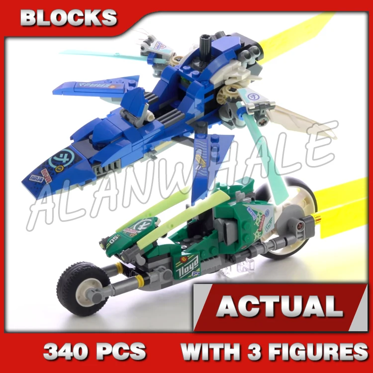340pcs Shinobi Jay and Lloyd's Velocity Racers Bike Hidden Wings Key-Tana 11486 Building Blocks Sets GIfts Compatible With Model
340pcs Shinobi Jay and Lloyd's Velocity Racers Bike Hidden Wings Key-Tana 11486 Building Blocks Sets GIfts Compatible With Model