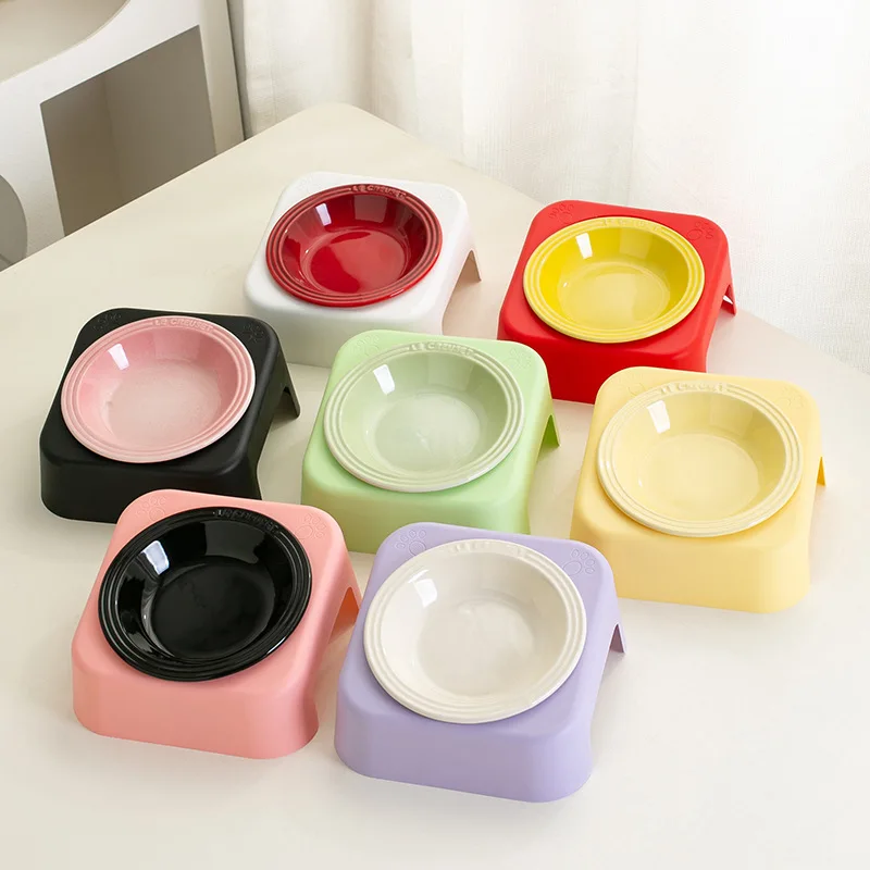French Cool Color Ceramic Plate Gradient Shiny Color Pet Bowl Cat Dog Bowl Milk Dish Pre-meal Plate Home Garden Pet Supplies
French Cool Color Ceramic Plate Gradient Shiny Color Pet Bowl Cat Dog Bowl Milk Dish Pre-meal Plate Home Garden Pet Supplies