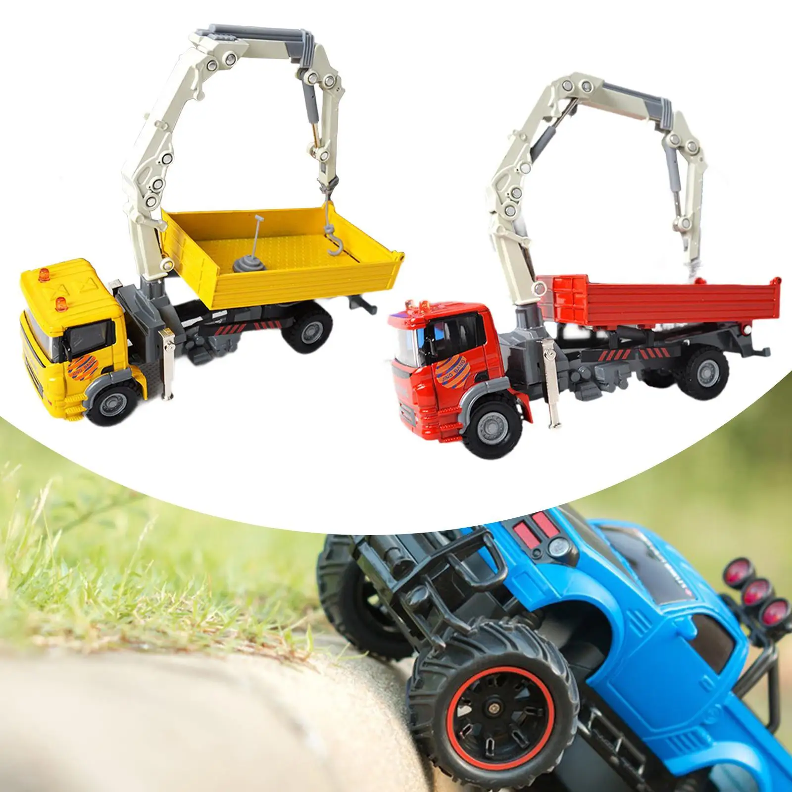Игрушечный кран-грузовик, игрушечный грузовик для строительства, праздничный подарок, детская игра, для детей от 3 лет, модель инженерного автомобиля для мальчиков, модель крана
Игрушечный кран-грузовик, игрушечный грузовик для строительства, праздничный подарок, детская игра, для детей от 3 лет, модель инженерного автомобиля для мальчиков, модель крана