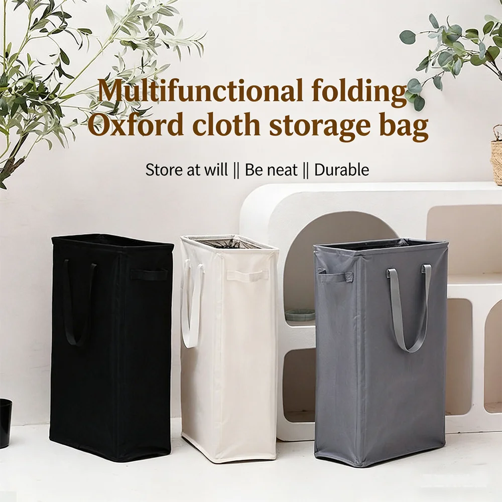 Portable Foldable Oxford Clothes Storage Basket, Large Capacity Laundry Hamper with Handles, Home Organizer for Dirty Linens
Portable Foldable Oxford Clothes Storage Basket, Large Capacity Laundry Hamper with Handles, Home Organizer for Dirty Linens