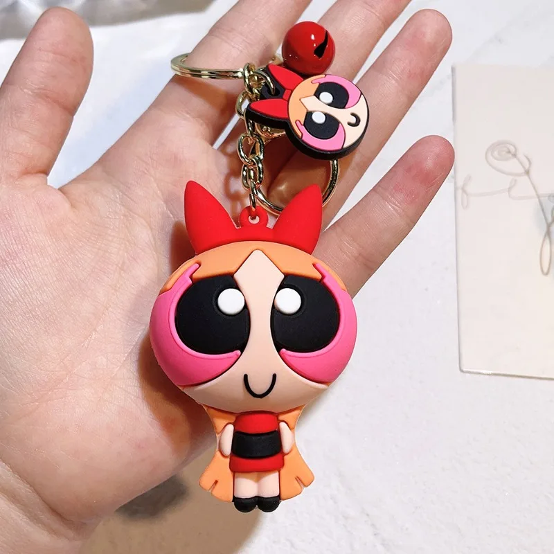 Cute Anime The Powerpuff and Girls Series Key Chain Kawaii Cartoon Role Creativity Backpack Keychain Girls Gift
Cute Anime The Powerpuff and Girls Series Key Chain Kawaii Cartoon Role Creativity Backpack Keychain Girls Gift