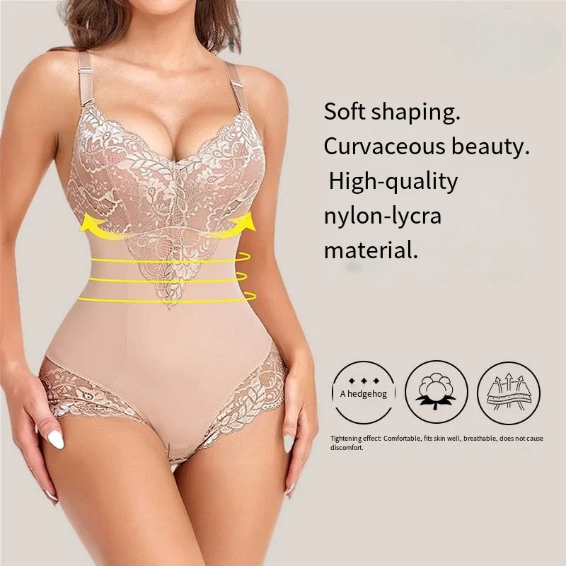 Premium Breathable Lace Corset Onesie -Hourglass Shaping Plus-Size Underwear with Tummy Hip Control Athleisure Abdominal Lifting
Premium Breathable Lace Corset Onesie -Hourglass Shaping Plus-Size Underwear with Tummy Hip Control Athleisure Abdominal Lifting