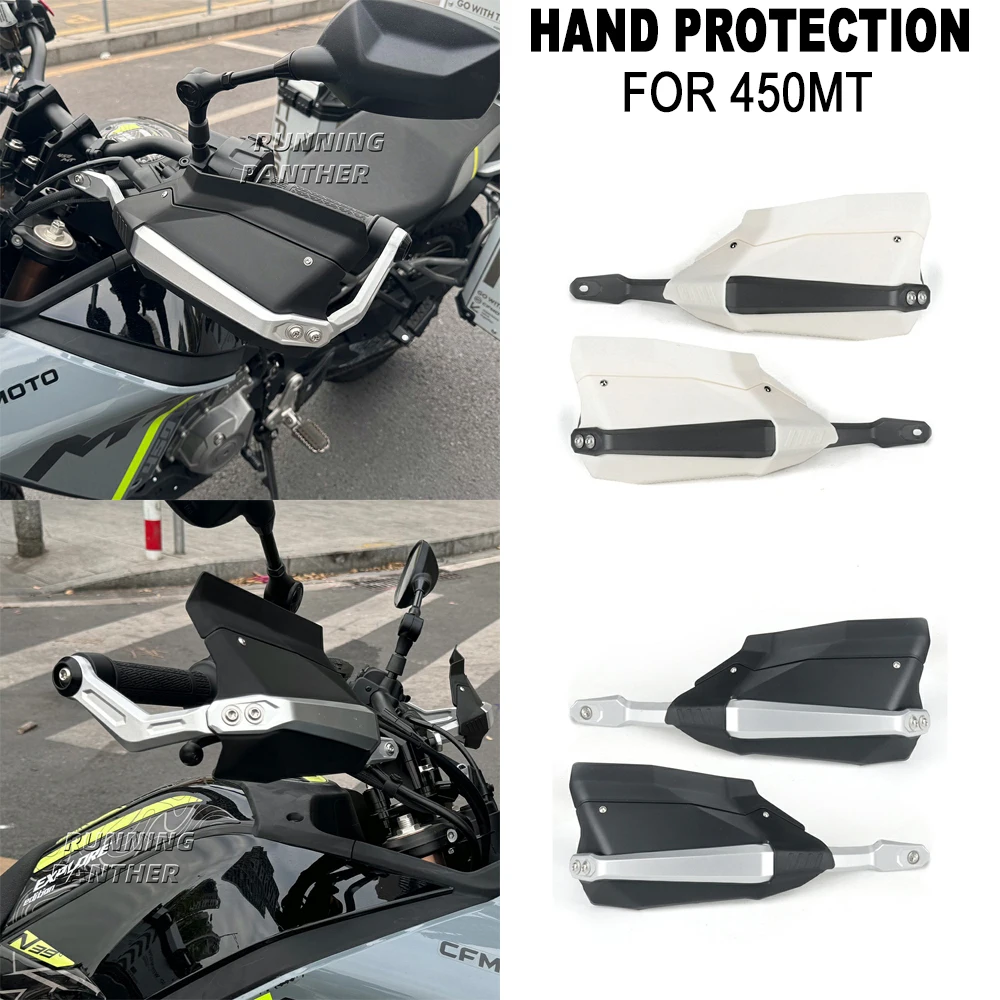 Motorcycle Hand Guard Wind Deflector Handlebar Handguard Protector Brush Bar kit For CFMOTO 450MT 450 MT
Motorcycle Hand Guard Wind Deflector Handlebar Handguard Protector Brush Bar kit For CFMOTO 450MT 450 MT