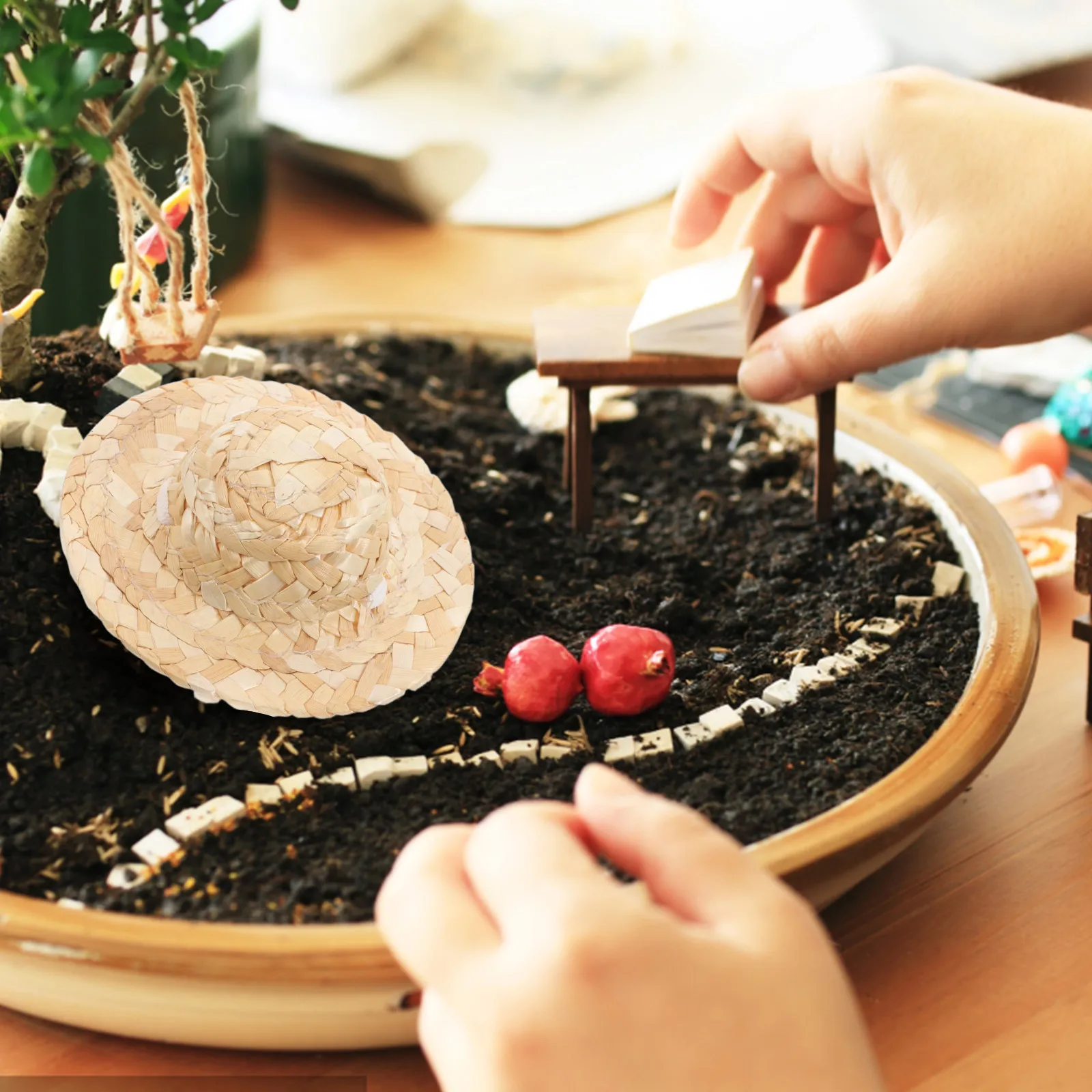 6pcs Pet Handmade Hats Accessories Mini Tiny Knit Craft Hat Embellishment Lightweight Summer Protection Bamboo Making
6pcs Pet Handmade Hats Accessories Mini Tiny Knit Craft Hat Embellishment Lightweight Summer Protection Bamboo Making