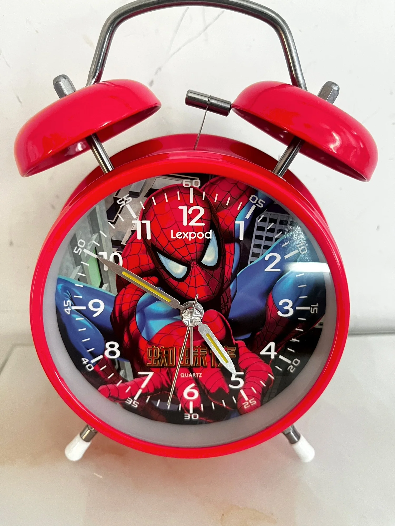 Spider Man Creative Personalized Cartoon Small Alarm Clock Table Lazy Bedhead Night Light Silent Student Specific Alarm Clock
Spider Man Creative Personalized Cartoon Small Alarm Clock Table Lazy Bedhead Night Light Silent Student Specific Alarm Clock
