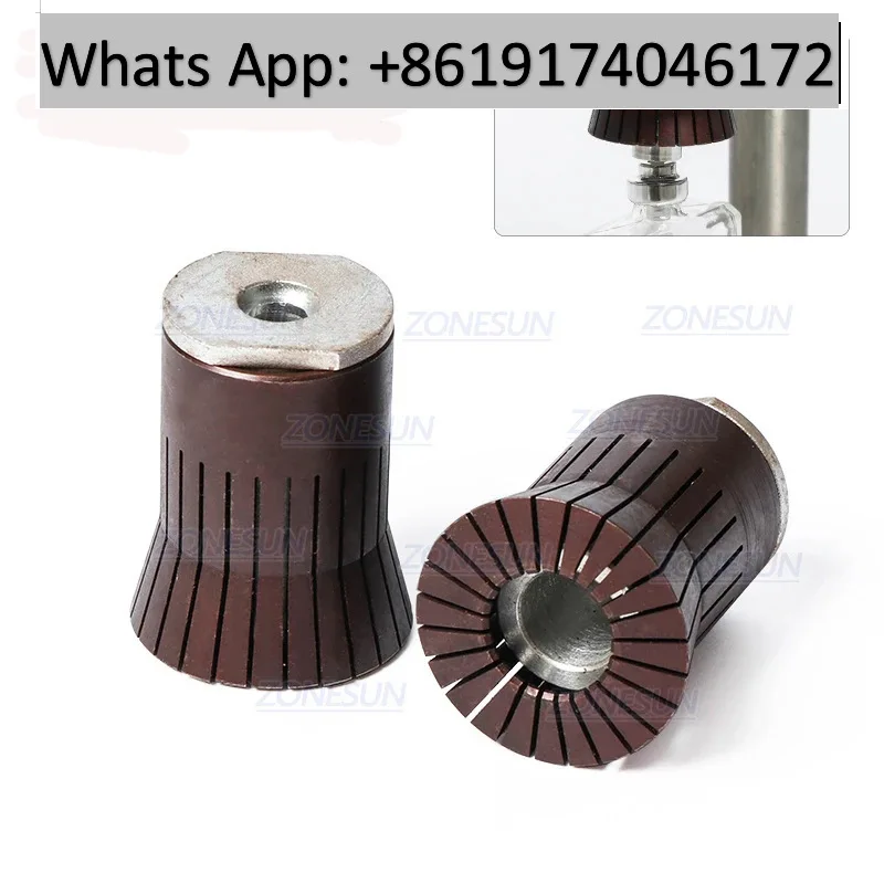 Manual perfume bottle capping and taping machine accessories Xilin bottle rolling middle ring middle cover auxiliary tool
Manual perfume bottle capping and taping machine accessories Xilin bottle rolling middle ring middle cover auxiliary tool