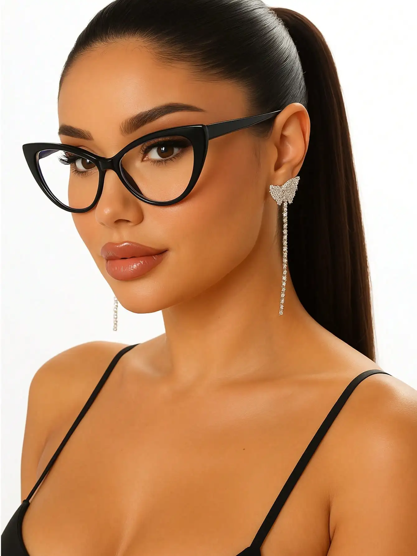 1 Pair Women's Brown Cat Eye PC Frame Fashion Solid Color Minimalist Casual Eyeglasses
1 Pair Women's Brown Cat Eye PC Frame Fashion Solid Color Minimalist Casual Eyeglasses