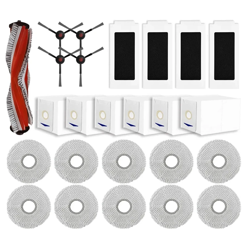 ABJI-For Yeedi M12 Pro+ / M12 Ultra Plus Robot Vacuum Cleaner Main Side Brush Hepa Filter Mop Cloth Parts Accessories
ABJI-For Yeedi M12 Pro+ / M12 Ultra Plus Robot Vacuum Cleaner Main Side Brush Hepa Filter Mop Cloth Parts Accessories
