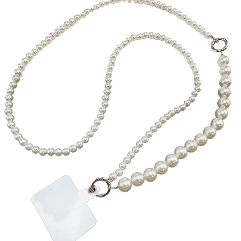 Цепочка для телефона с жемчужными бусинами через плечо для Iphone для Xiaomi Huawei, универсальный ремешок с подвеской для телефона, съемный 2 в 1, короткая веревка
Цепочка для телефона с жемчужными бусинами через плечо для Iphone для Xiaomi Huawei, универсальный ремешок с подвеской для телефона, съемный 2 в 1, короткая веревка