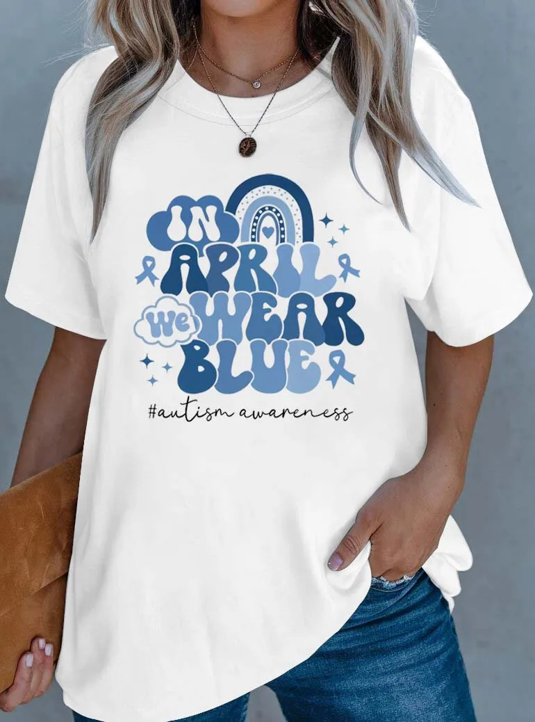 Plus Size In April For Autism Awareness Graceful Apparel
Plus Size In April For Autism Awareness Graceful Apparel