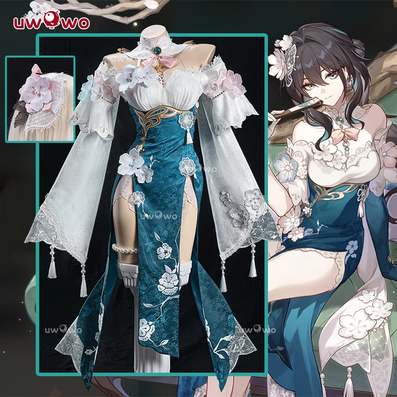 PRE SALE UWOWO Ruan Mei Cosplay Game Honkai Star Rail RuanMei Plumblossom Letter Qipao New Skin Cosplay Costume Halloween Cos
PRE SALE UWOWO Ruan Mei Cosplay Game Honkai Star Rail RuanMei Plumblossom Letter Qipao New Skin Cosplay Costume Halloween Cos