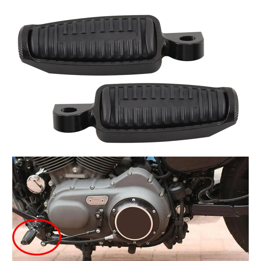 2PCS Motorcycle 45 Degree Front Foot Pegs Pedal Rider Footrests Fits For Harley Sporster 883 1200 XL V-Rod Black Aluminum Alloy
2PCS Motorcycle 45 Degree Front Foot Pegs Pedal Rider Footrests Fits For Harley Sporster 883 1200 XL V-Rod Black Aluminum Alloy
