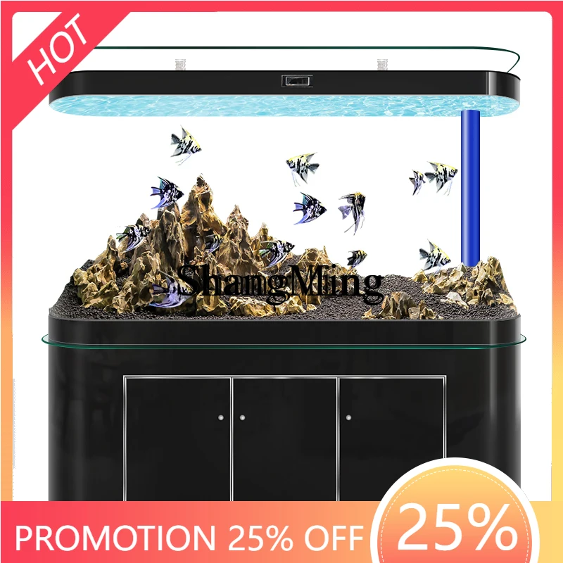 CL Большой офисный аквариум для гостиной, новая модель со шкафом, встроенный нижний фильтр, умный шкаф для аквариума с золотой рыбкой
CL Большой офисный аквариум для гостиной, новая модель со шкафом, встроенный нижний фильтр, умный шкаф для аквариума с золотой рыбкой