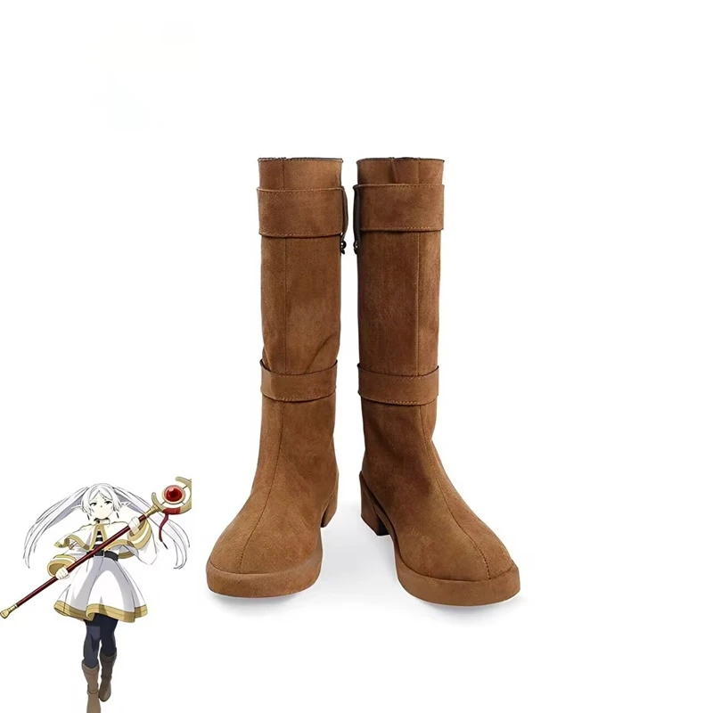 Sousou No Frieren Обувь для косплея Аниме Frieren Сапоги Хэллоуин Костюм Реквизит для женщин
Sousou No Frieren Обувь для косплея Аниме Frieren Сапоги Хэллоуин Костюм Реквизит для женщин