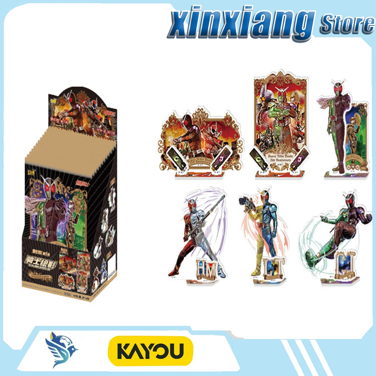 KAYOU Kamen Rider standing sign Collectible card Decorative items surprises comics souvenirs trendy toys animations decorations
KAYOU Kamen Rider standing sign Collectible card Decorative items surprises comics souvenirs trendy toys animations decorations