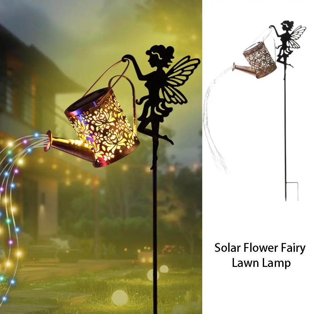 Solar Powered Solar Watering Can Lights Metal Construction Waterfall Effect Solar Landscape Lamp String Lights Design
Solar Powered Solar Watering Can Lights Metal Construction Waterfall Effect Solar Landscape Lamp String Lights Design
