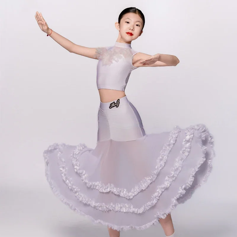 Children'S Ballroom Dance Competition Suits Girls Latin Dance Performance Costume Kids Samba Rumba Latin Dance Dresses SL12982
Children'S Ballroom Dance Competition Suits Girls Latin Dance Performance Costume Kids Samba Rumba Latin Dance Dresses SL12982