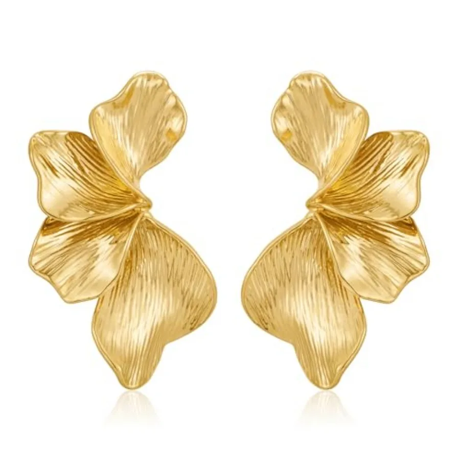 Chunky Statement Earrings For Women Plated Sectored Angel Wing Earrings Trendy oho Jewelry For Women Stud Earrings Hypoallergen
Chunky Statement Earrings For Women Plated Sectored Angel Wing Earrings Trendy oho Jewelry For Women Stud Earrings Hypoallergen
