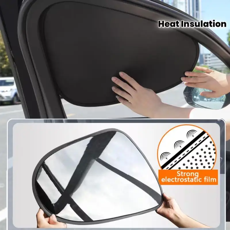 2pcs Car Front Seat Sunshades – Electrostatic Film, Heat Insulation, Traceless, Clear View
2pcs Car Front Seat Sunshades – Electrostatic Film, Heat Insulation, Traceless, Clear View