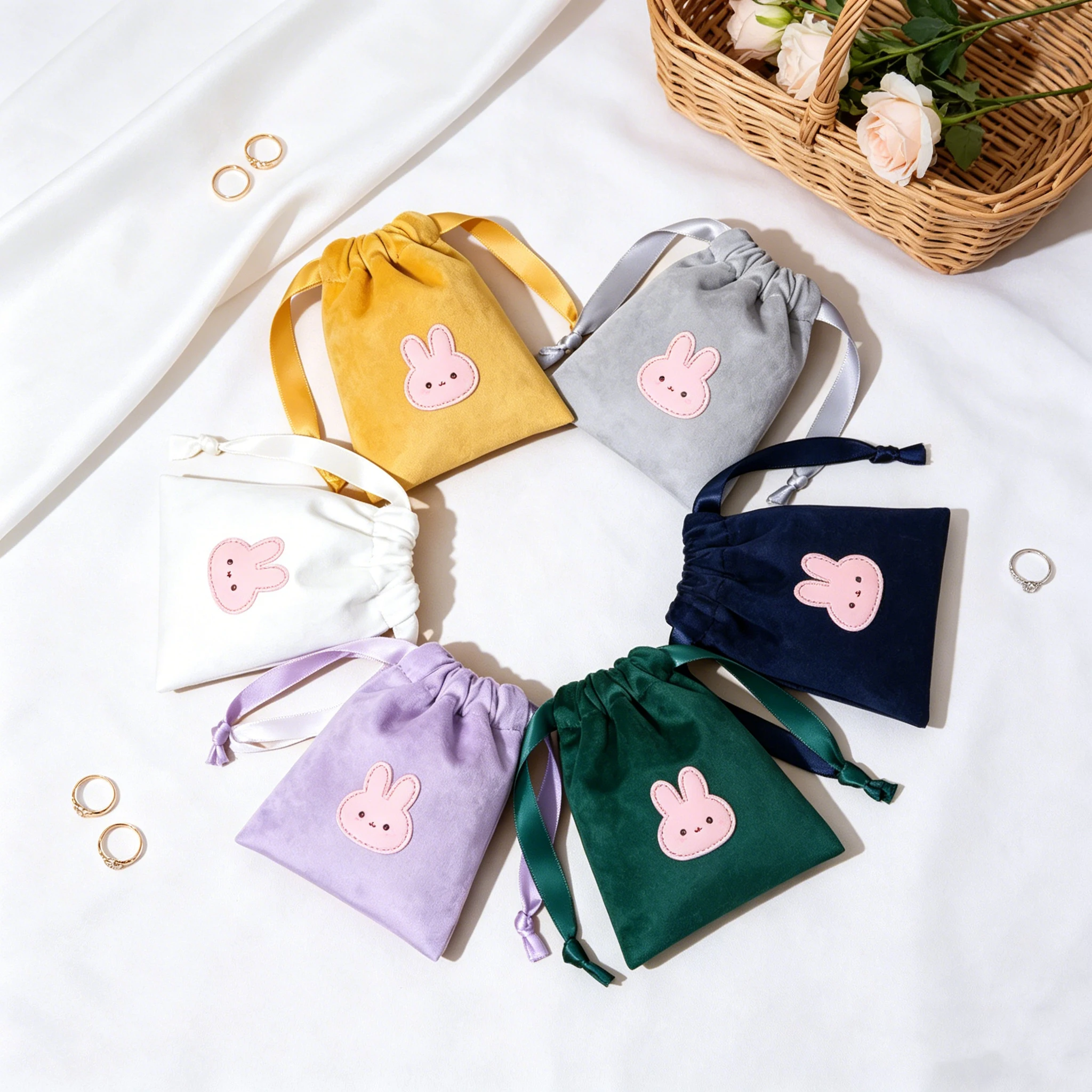 Bulk 50-Pack Flannel Drawstring Bag High Quality Jewelry Packaging Storage Christmas Gift Wedding Favor Velvet Pouch Custom Logo
Bulk 50-Pack Flannel Drawstring Bag High Quality Jewelry Packaging Storage Christmas Gift Wedding Favor Velvet Pouch Custom Logo