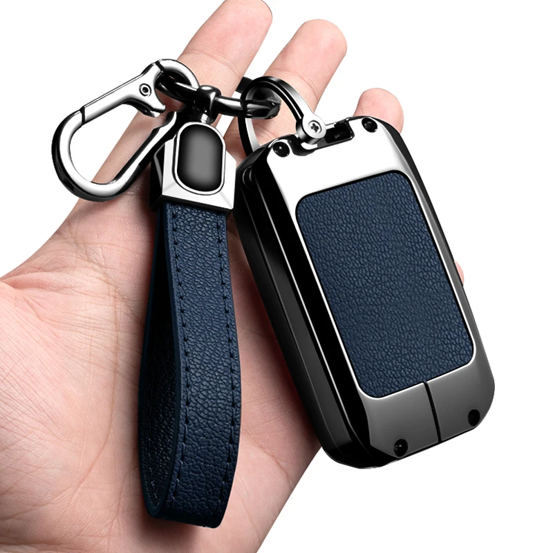 Metal+Leather Car Key Case for Mazda EZ6 EZ-6 EZ-60 EZ60 Remote Cover Bag Shell Keychain Housing Ring Holder Fob Accessories
Metal+Leather Car Key Case for Mazda EZ6 EZ-6 EZ-60 EZ60 Remote Cover Bag Shell Keychain Housing Ring Holder Fob Accessories