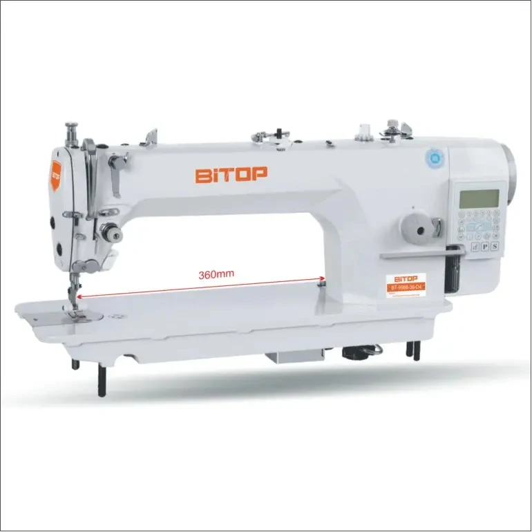 BT-9988-36P-D4 Industrial Sewing Machine Triple Needle Direct Drive Compound Feed Lockstitch New for Manufacturing Plant
BT-9988-36P-D4 Industrial Sewing Machine Triple Needle Direct Drive Compound Feed Lockstitch New for Manufacturing Plant