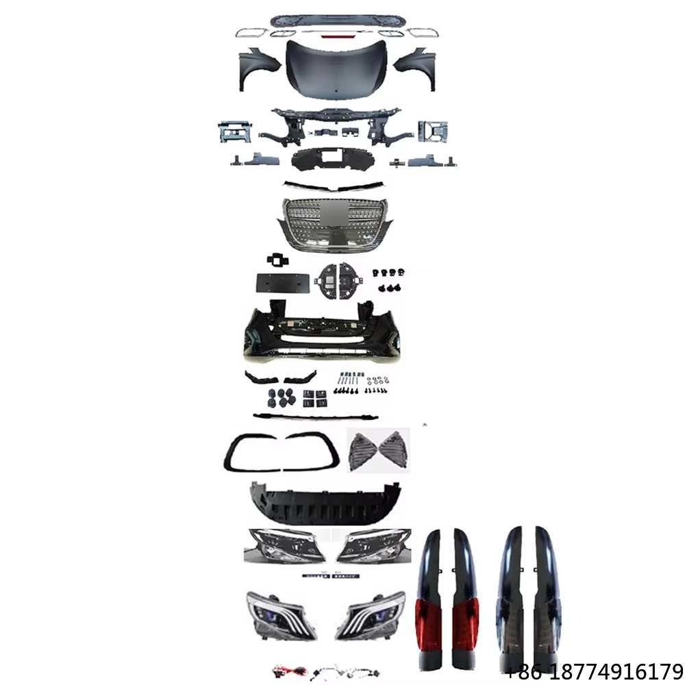 NEW Material Full Body Kit for VITO V250 V260 V300 2007-2015 UPGRADES V300 Style Auto Modified Body Parts
NEW Material Full Body Kit for VITO V250 V260 V300 2007-2015 UPGRADES V300 Style Auto Modified Body Parts