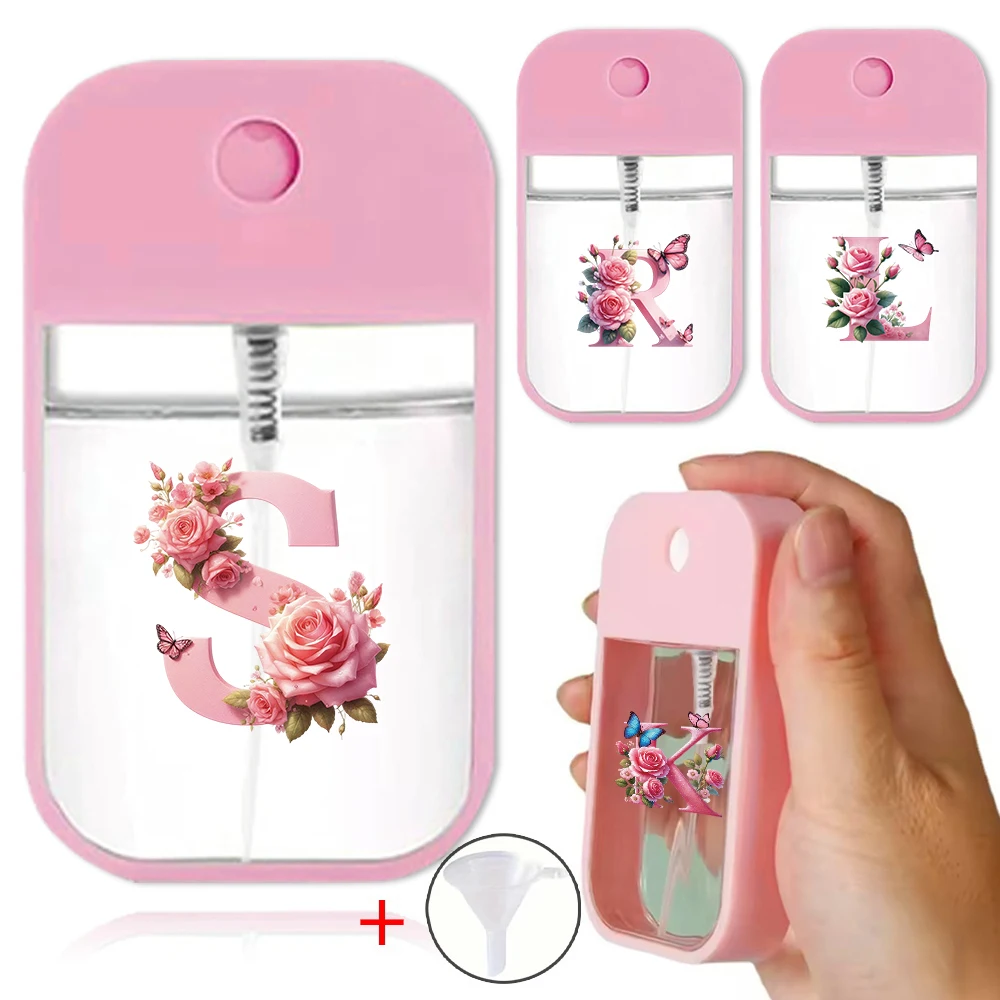 Portable Card Perfume Bottle 45 milliliters Durable Travel Perfume Bottle Pink Butterfly Initial Name 26 Letters Pattern
Portable Card Perfume Bottle 45 milliliters Durable Travel Perfume Bottle Pink Butterfly Initial Name 26 Letters Pattern