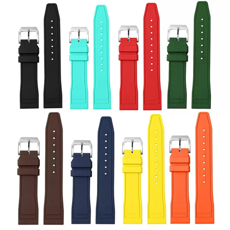 20 21 22mm Rubber Watchband for IWC for Pilot for PORTOFINO for PORTUGIESER Quick Release Strap Sport Bracelet Waterproof Band
20 21 22mm Rubber Watchband for IWC for Pilot for PORTOFINO for PORTUGIESER Quick Release Strap Sport Bracelet Waterproof Band