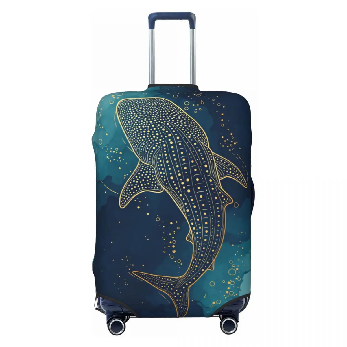 Watercolor Gold Outline Bubble Whale Shark Sea Wall Print Suitcase Cover Vacation Fun Luggage Case Travel Protector
Watercolor Gold Outline Bubble Whale Shark Sea Wall Print Suitcase Cover Vacation Fun Luggage Case Travel Protector