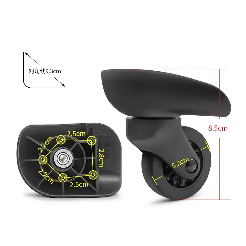Replacement luggage Wheels 360° Rotation Hongsheng A-161/A161 A-35/A35 WJ003 Suitcase caster for travel case
Replacement luggage Wheels 360° Rotation Hongsheng A-161/A161 A-35/A35 WJ003 Suitcase caster for travel case