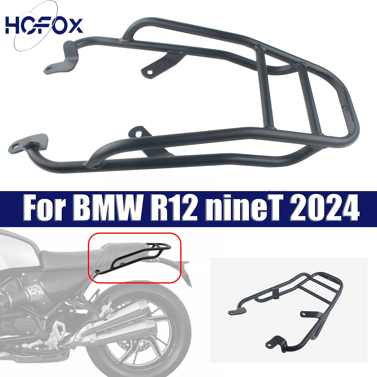 Motorcycle CNC Accessories Luggage Carrier Board luggage rack For BMW R12 nineT 2024
Motorcycle CNC Accessories Luggage Carrier Board luggage rack For BMW R12 nineT 2024