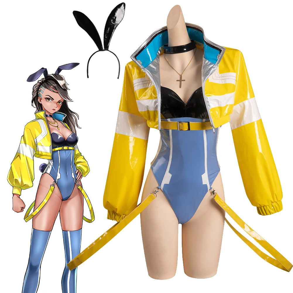 Аниме Edge Cospaly Runner Fantasia David Bunny Girl Косплей сексуальный женский костюм Дамский короткий пиджак на Хэллоуин Карнавал женский
Аниме Edge Cospaly Runner Fantasia David Bunny Girl Косплей сексуальный женский костюм Дамский короткий пиджак на Хэллоуин Карнавал женский