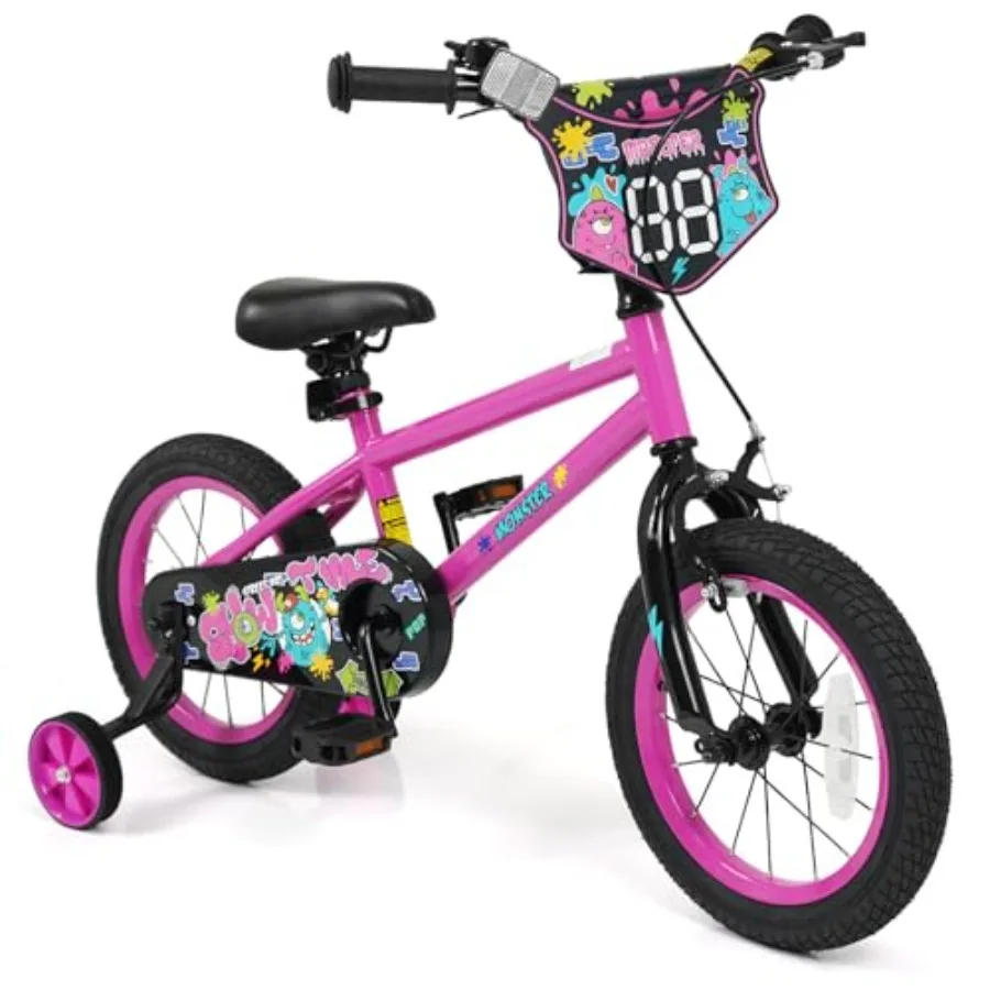 12 14 16 18 Inch Bicycle with DIY Design Training Wheels Dual Brakes Adjustable Seat Lightweight Aluminum Frame Suitable for Gi
12 14 16 18 Inch Bicycle with DIY Design Training Wheels Dual Brakes Adjustable Seat Lightweight Aluminum Frame Suitable for Gi