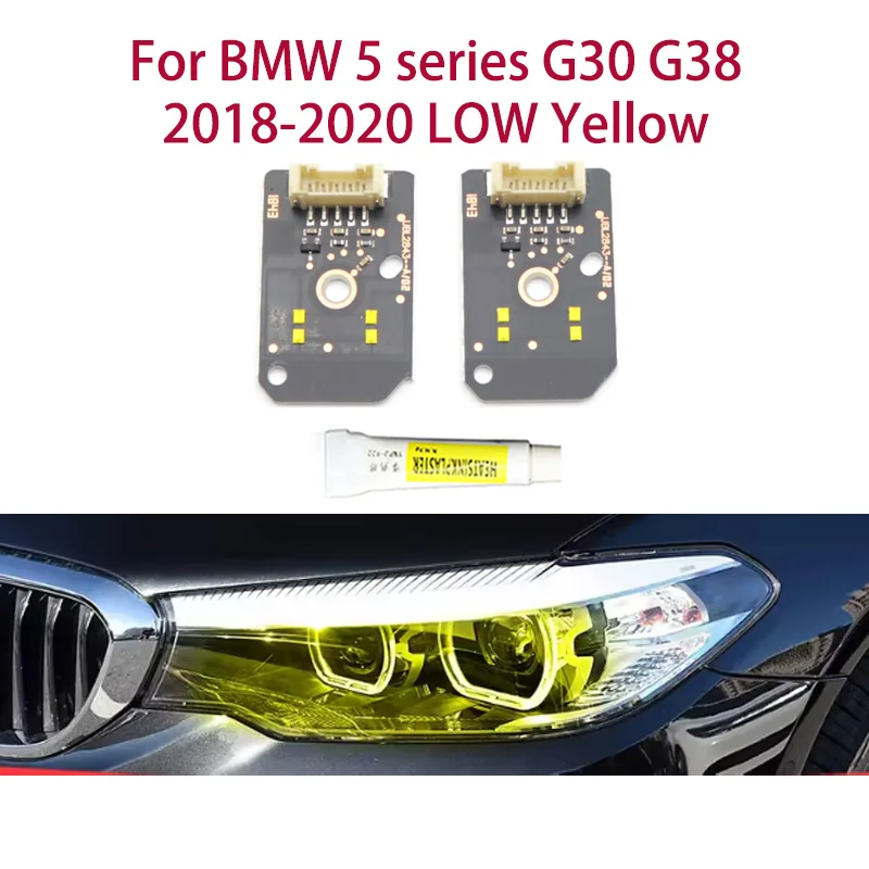 Для BMW 5 серии G30 G38 LOW 2018-2020 лимонно-желтый чип DRL Angel Eyes Модификация цвета света автомобиля Автомобильные фары Балластный чип
Для BMW 5 серии G30 G38 LOW 2018-2020 лимонно-желтый чип DRL Angel Eyes Модификация цвета света автомобиля Автомобильные фары Балластный чип